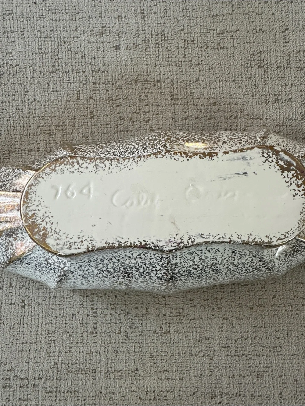 Vintage MCM California Originals Ceramic Console Bowl 764 CA USA